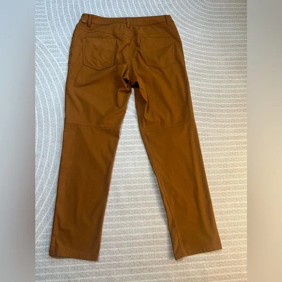 Lululemon ABC Slim Warpstreme pants Men’s Terracotta performance preppy 31x30 - Picture 5 of 12